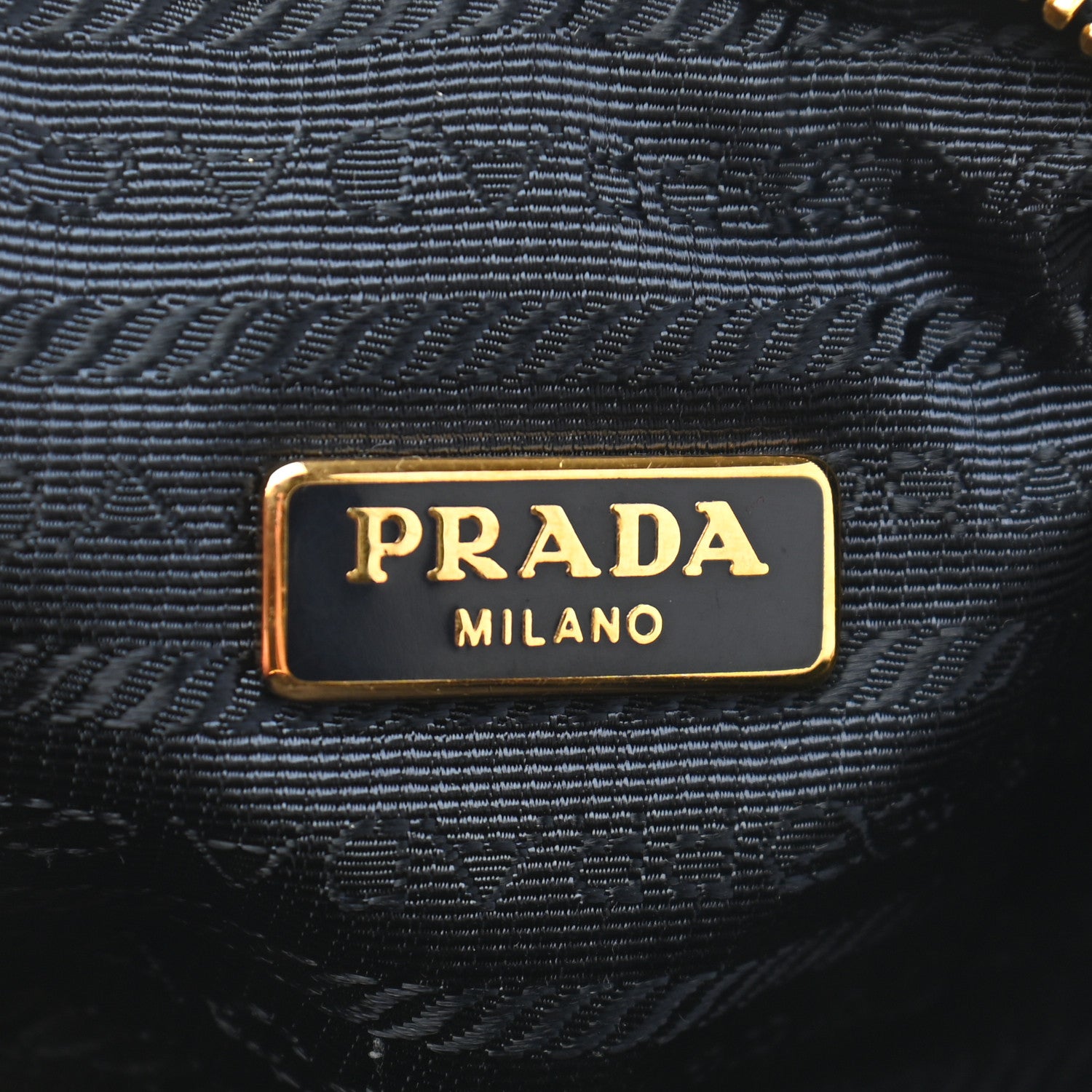 Prada Denim Cosmetic Pouch Bleu 6 of 7