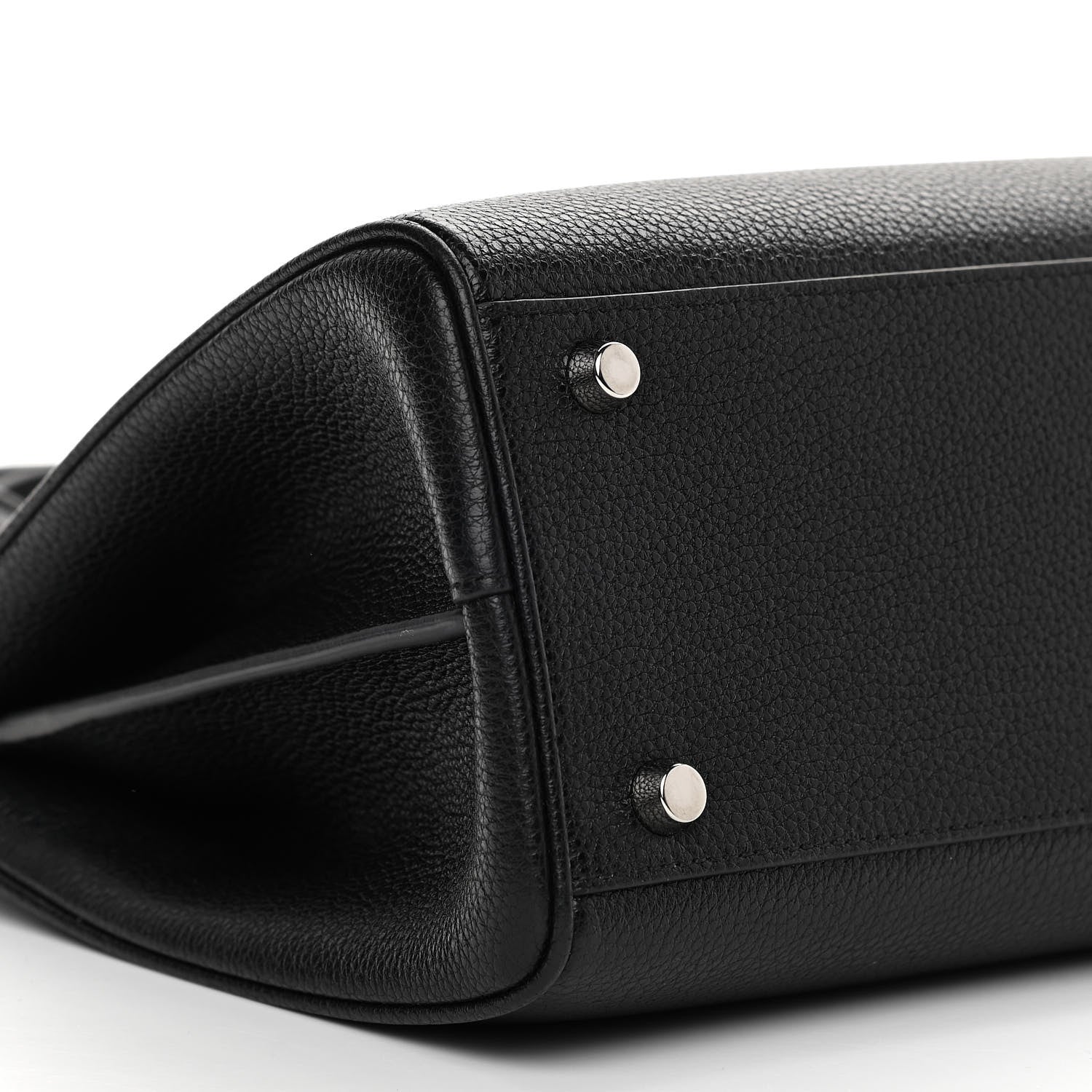 Gucci Grainy Calfskin Small Zumi Top Handle Bag Black 9 of 10