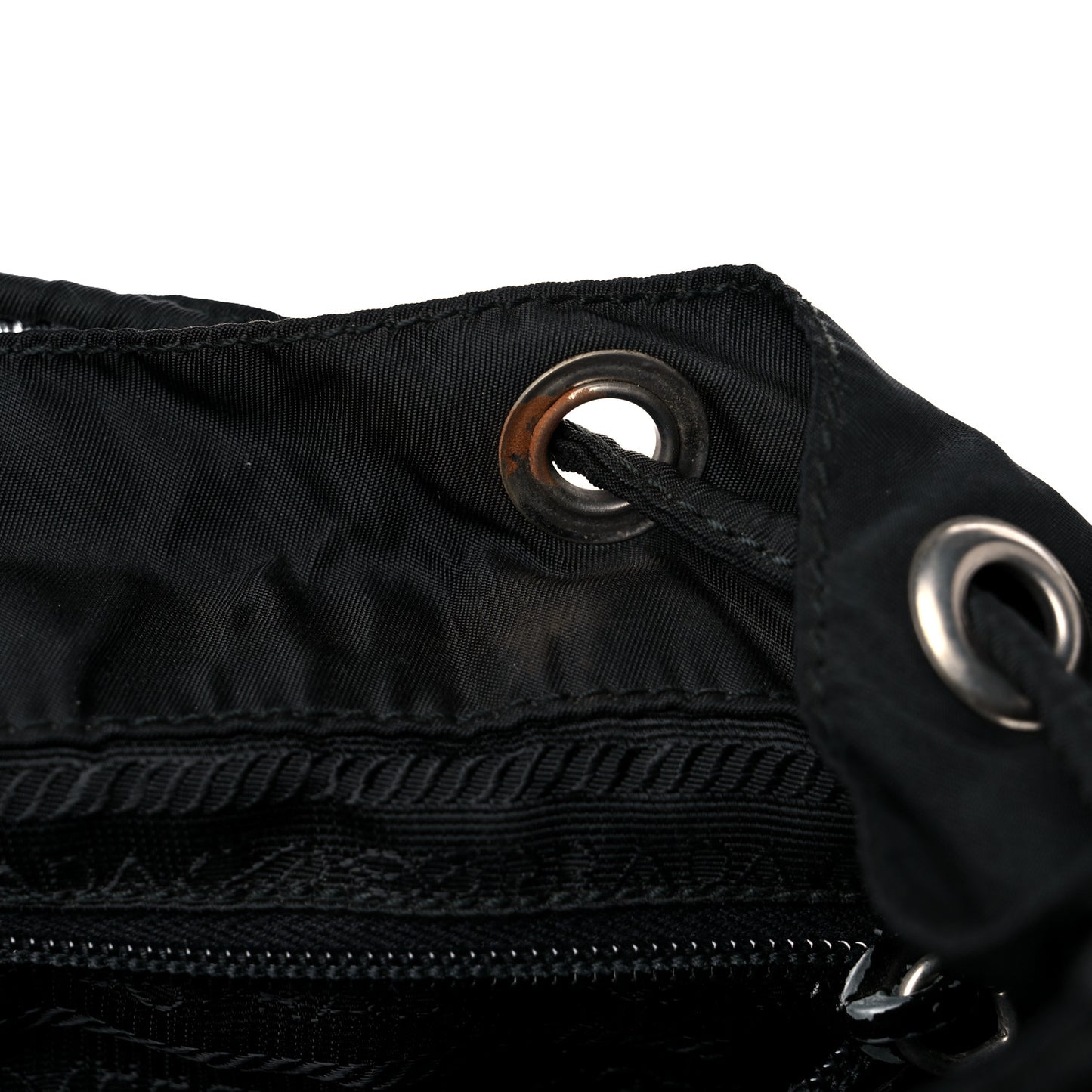 Nylon Vela Medium Backpack Black