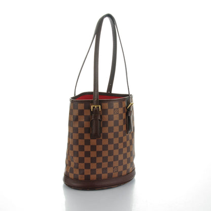 Louis Vuitton Damier Ebene Marais Bucket 23 3 of 7