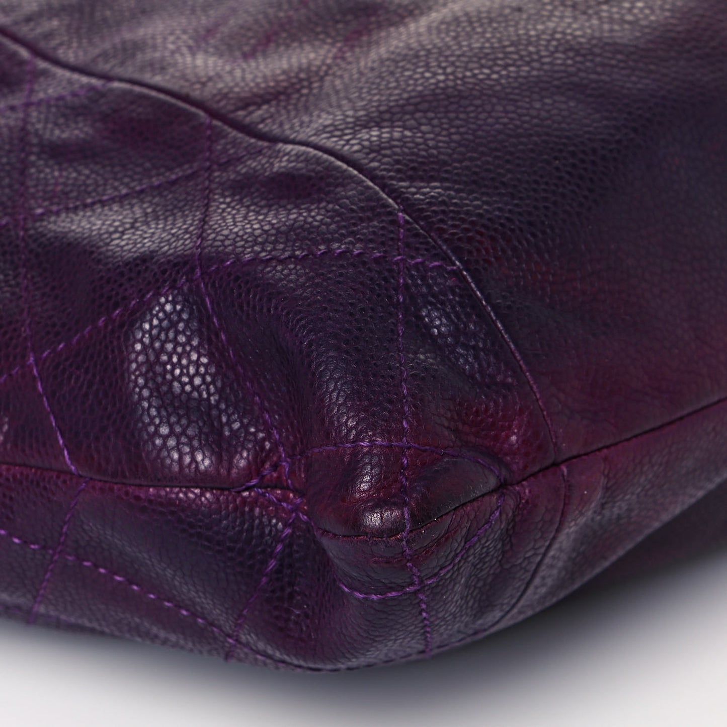 Caviar 31 Drawstring Tote Burgundy