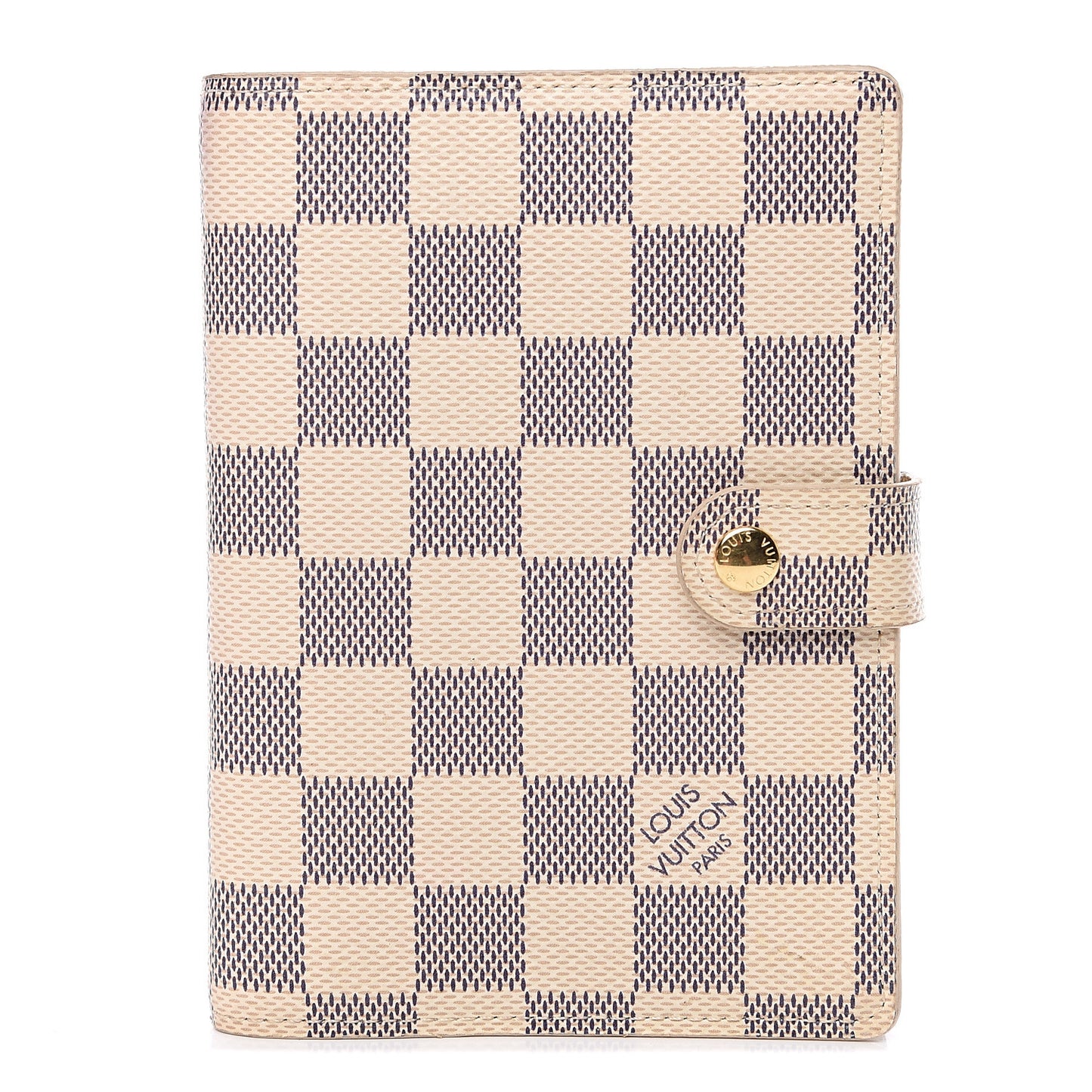 Damier Azur Small Ring Agenda Cover