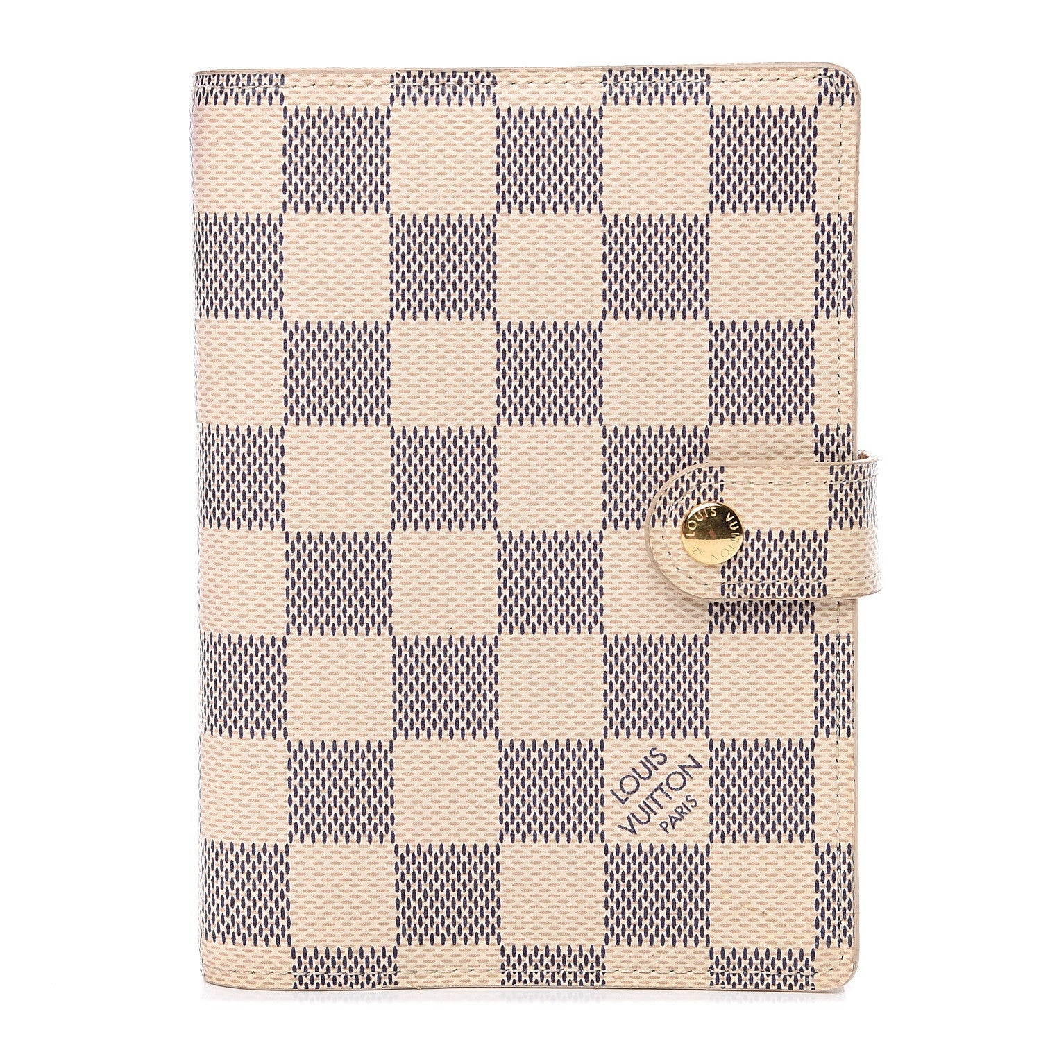 Louis Vuitton Damier Azur Small Ring Agenda Cover 1 of 7