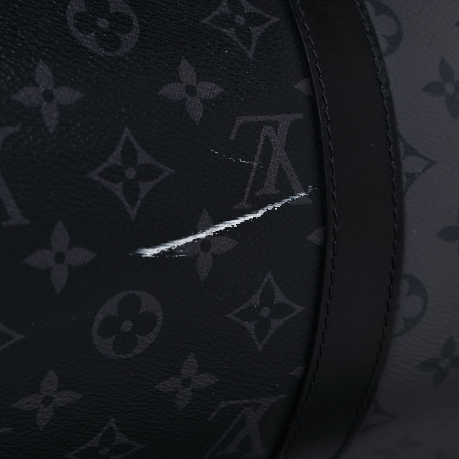 Louis Vuitton Reverse Monogram Eclipse Keepall Bandouliere 50 16 of 19