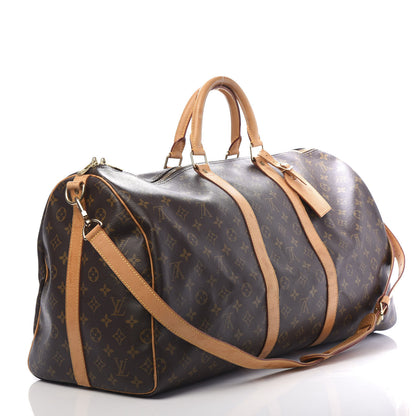 Louis Vuitton Monogram Keepall Bandouliere 55 2 of 10