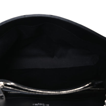 Saint Laurent Calfskin Y Quilted Monogram Medium Loulou Chain Satchel Black 5 of 10