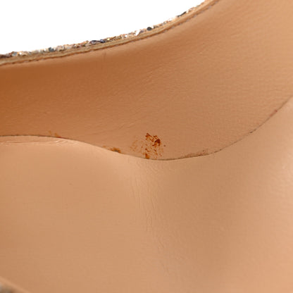 Christian Louboutin Glitter Sirene So Kate 120 Pumps 37.5 Gold 16 of 17