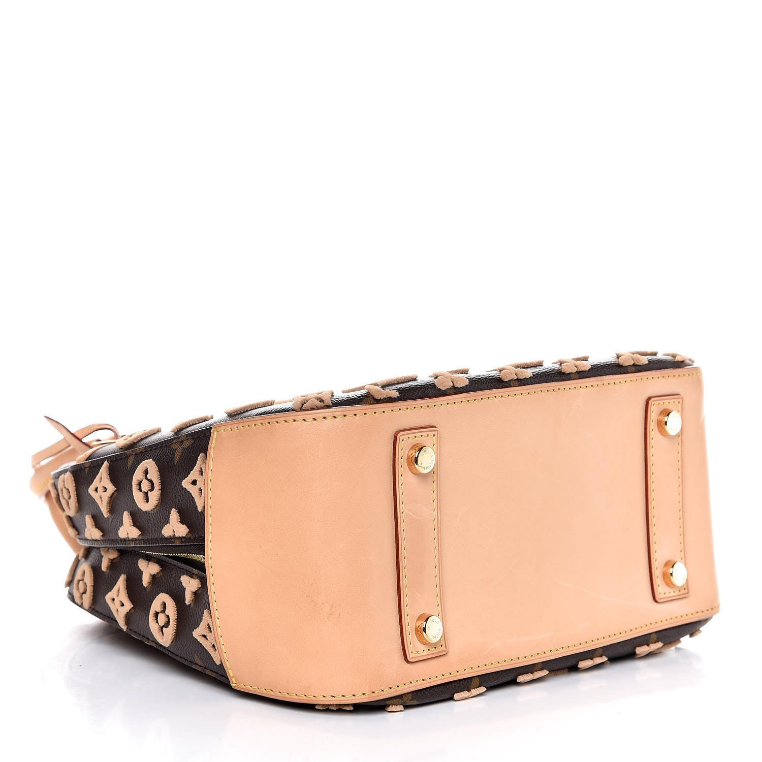 Louis Vuitton Monogram Tuffetage Deauville Cube Caramel 4 of 7