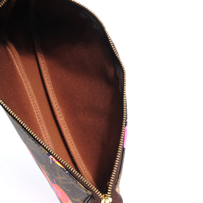 Louis Vuitton Monogram Roses Pochette Accessories 6 of 7