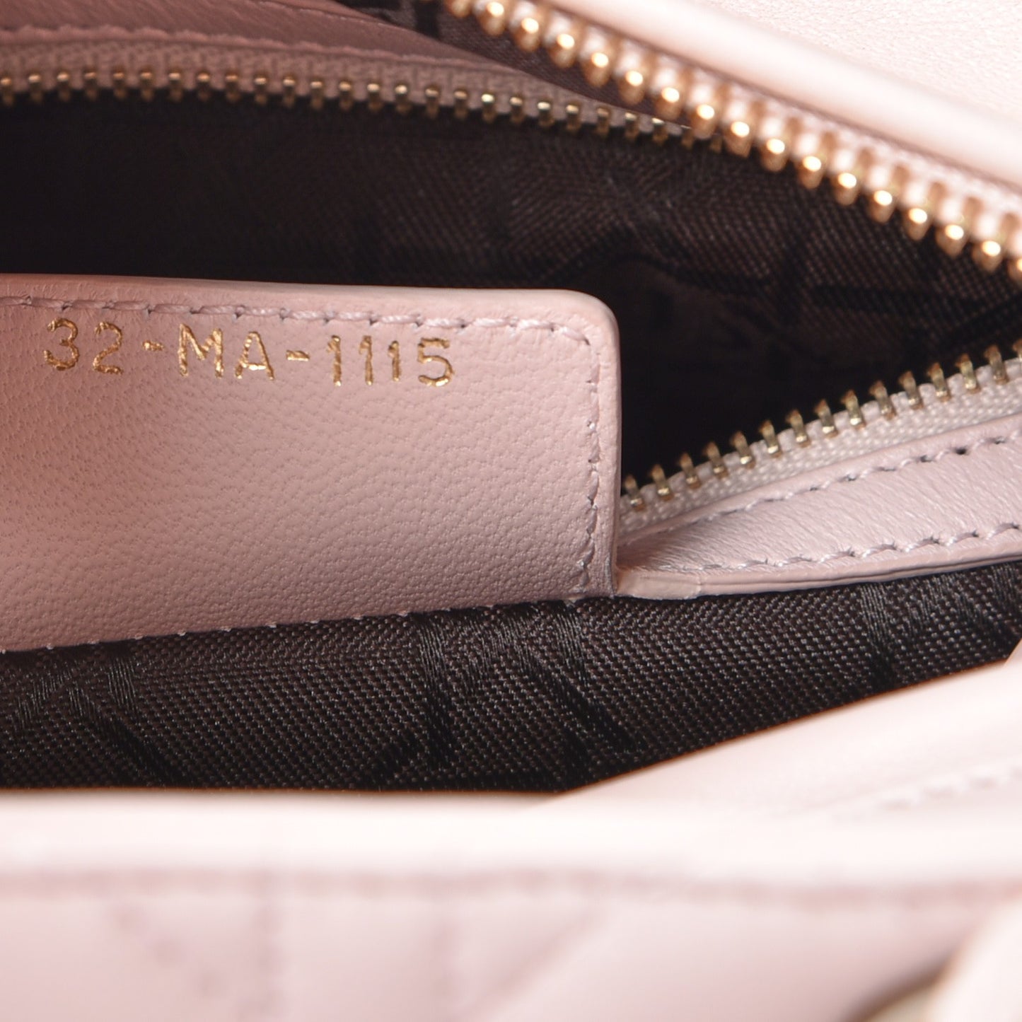 Lambskin Cannage Medium Lady Dior Light Pink