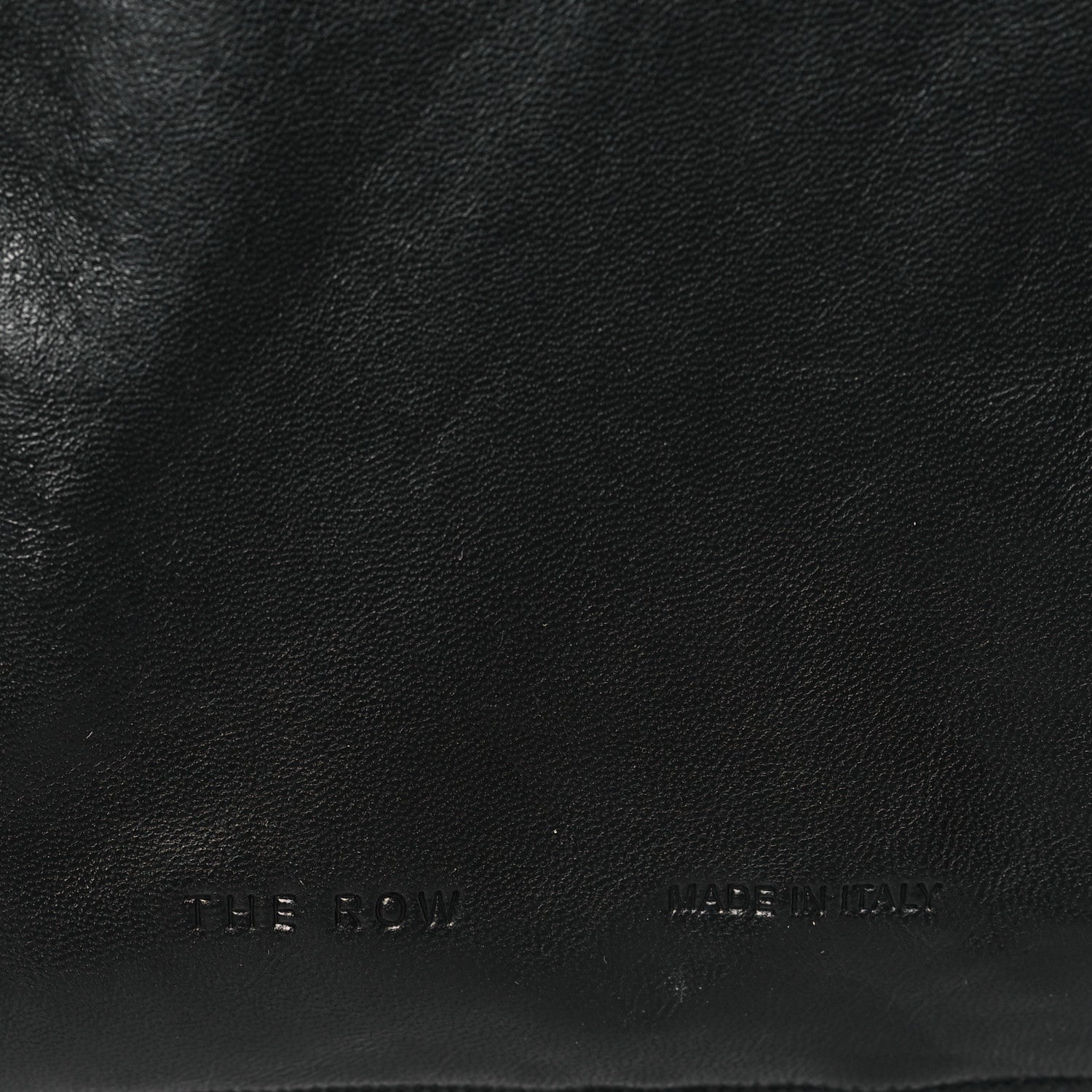 The Row Calfskin Small Bindle Bag Black 6 of 9