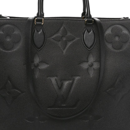 Louis Vuitton Empreinte Monogram Giant Onthego GM Black 7 of 9