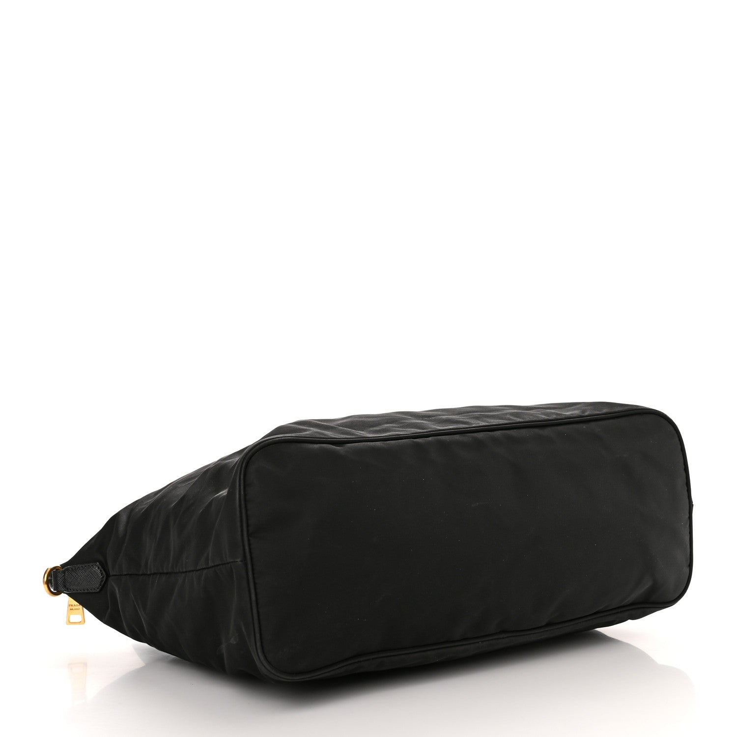Prada Tessuto Nylon Saffiano Tote Black 4 of 14