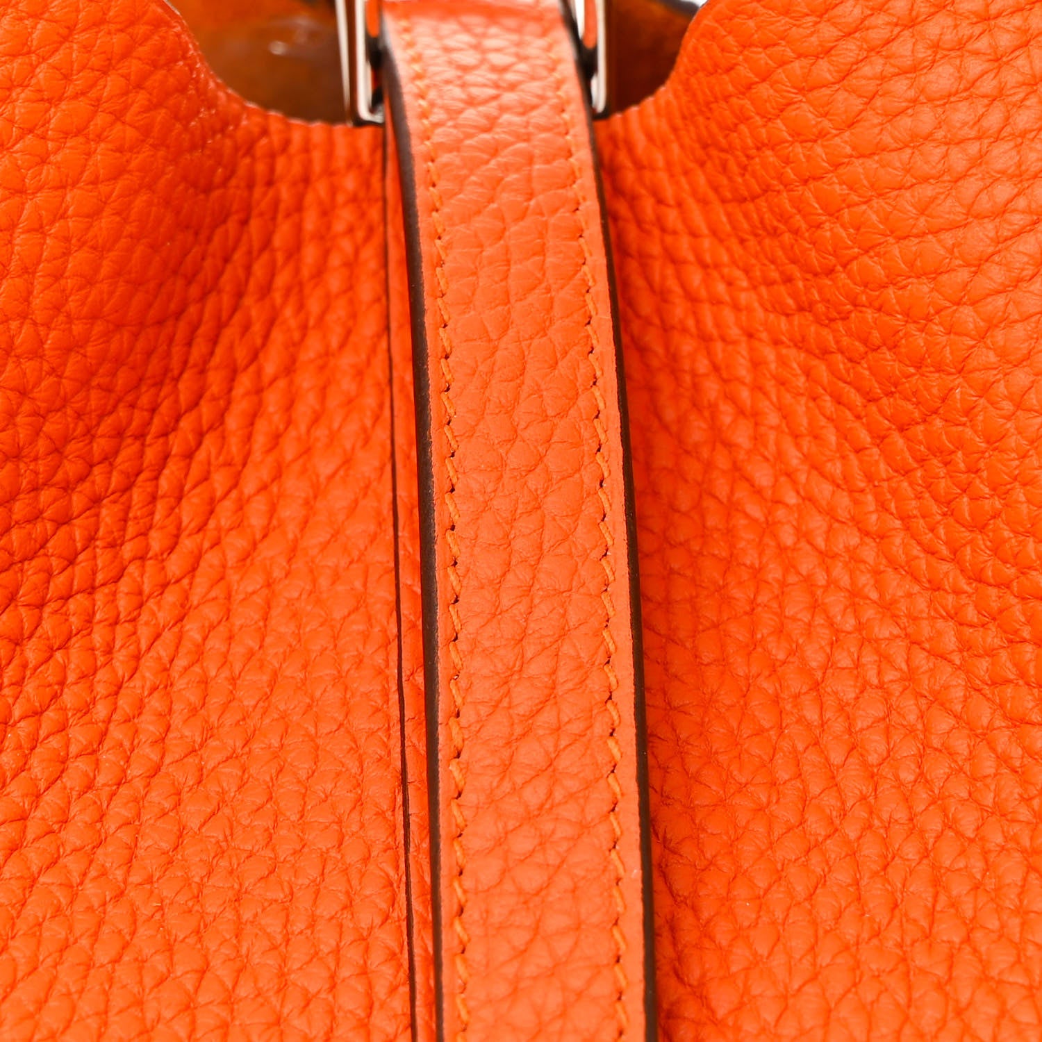 Hermes Taurillon Clemence Picotin Lock 18 PM Orange 8 of 11