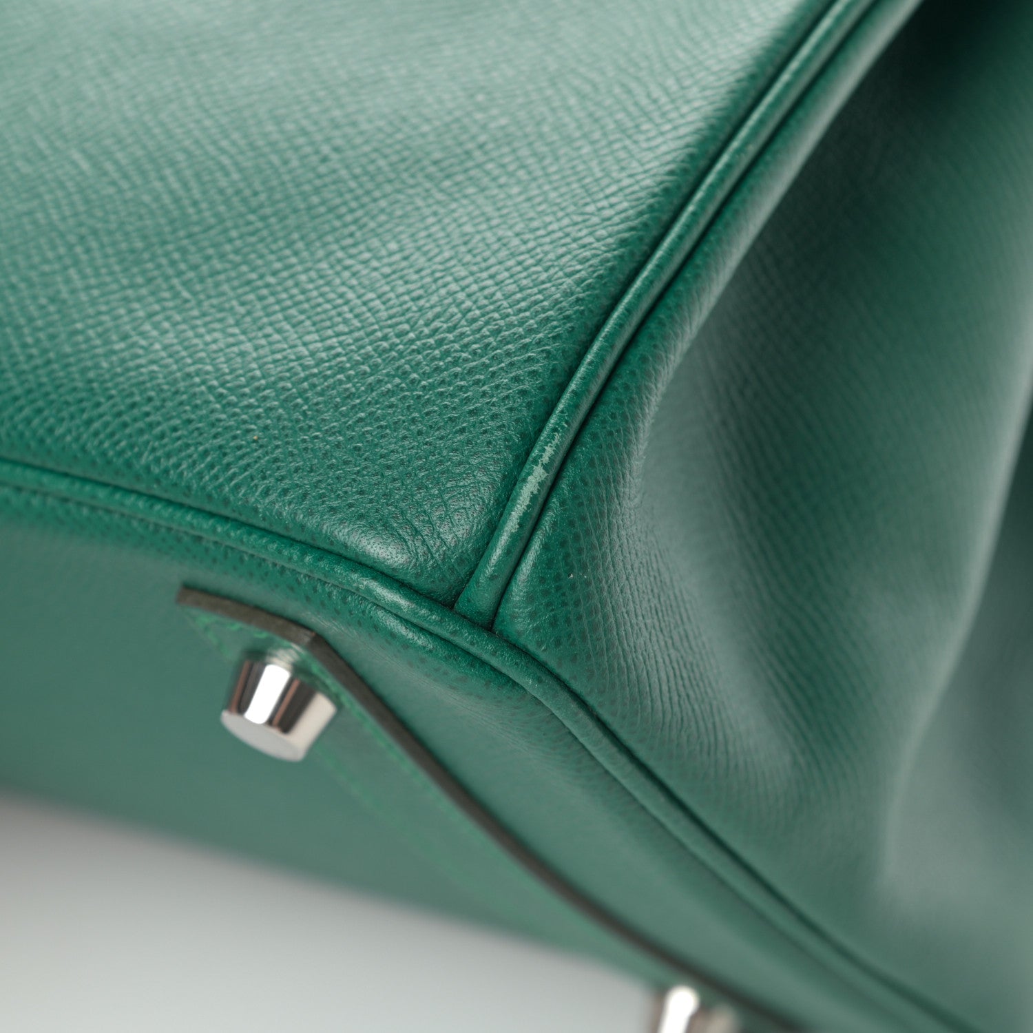 Hermes Epsom Birkin 30 Malachite 10 of 15