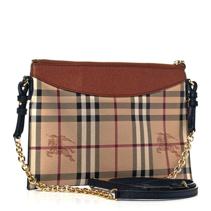 Burberry Haymarket Check Derby Peyton Crossbody Clutch Bag 2 of 8