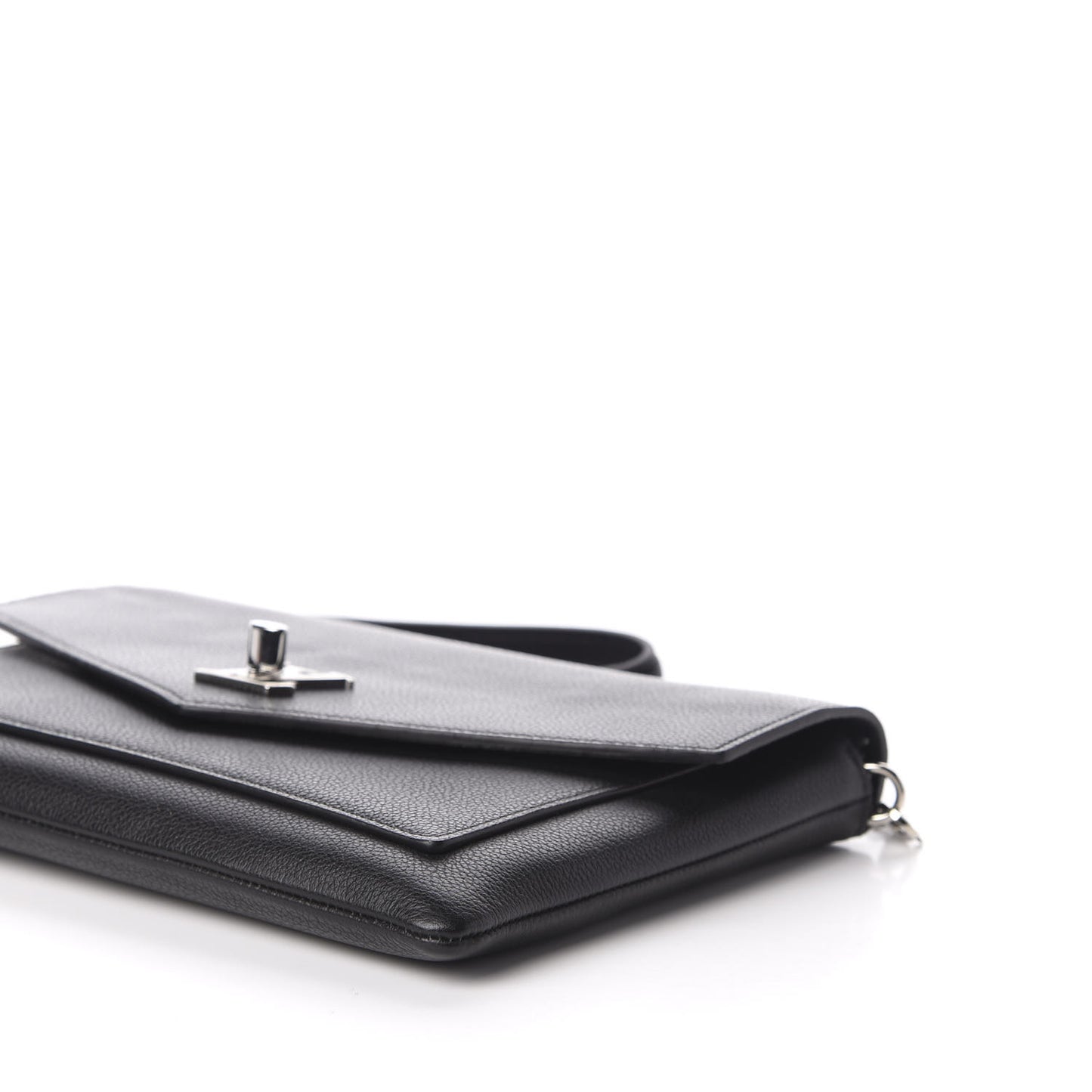 Soft Calfskin My Lockme Pochette Black