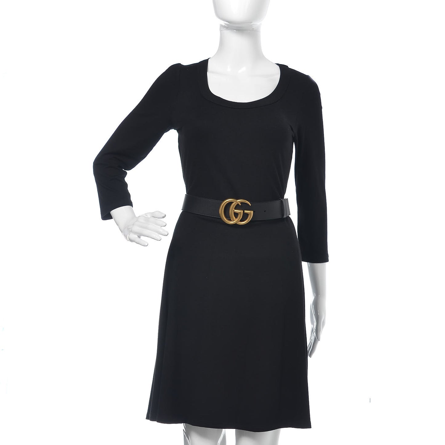 Calfskin Double G 40mm Belt 100 40 Black