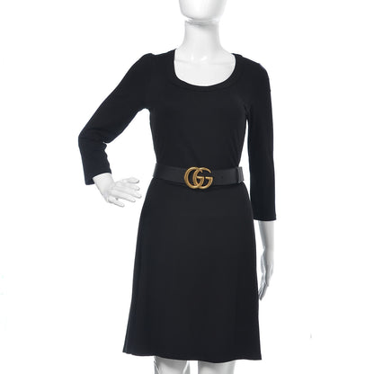 Gucci Calfskin Double G 40mm Belt 100 40 Black 2 of 6