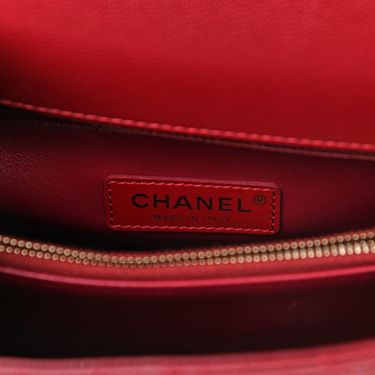 Chanel Caviar Lizard Embossed Quilted Small Coco Handle Flap Burgundy 6 of 13