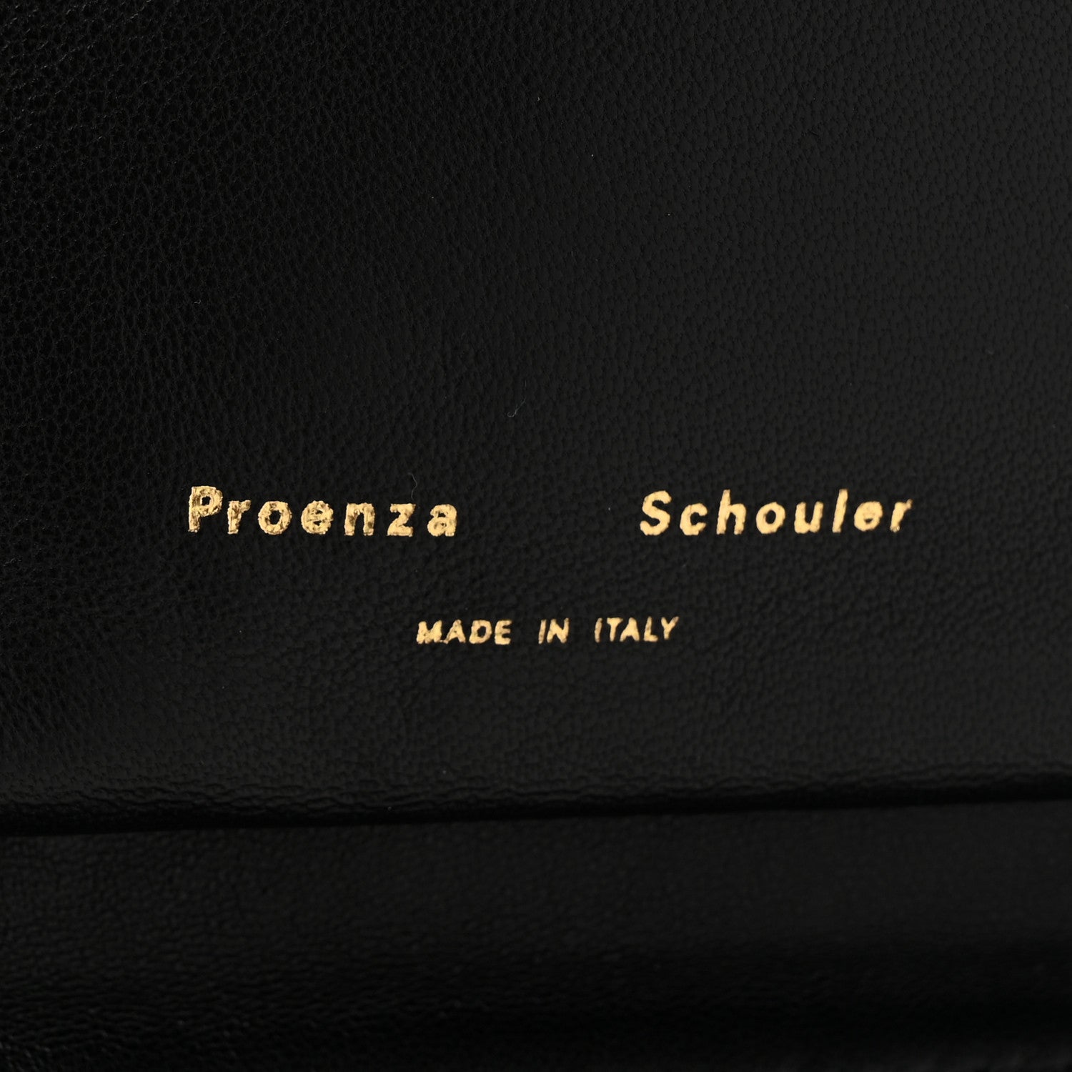 Proenza Schouler Metallic Crinkled Patent Calfskin Flip Shoulder Bag Gold 8 of 11