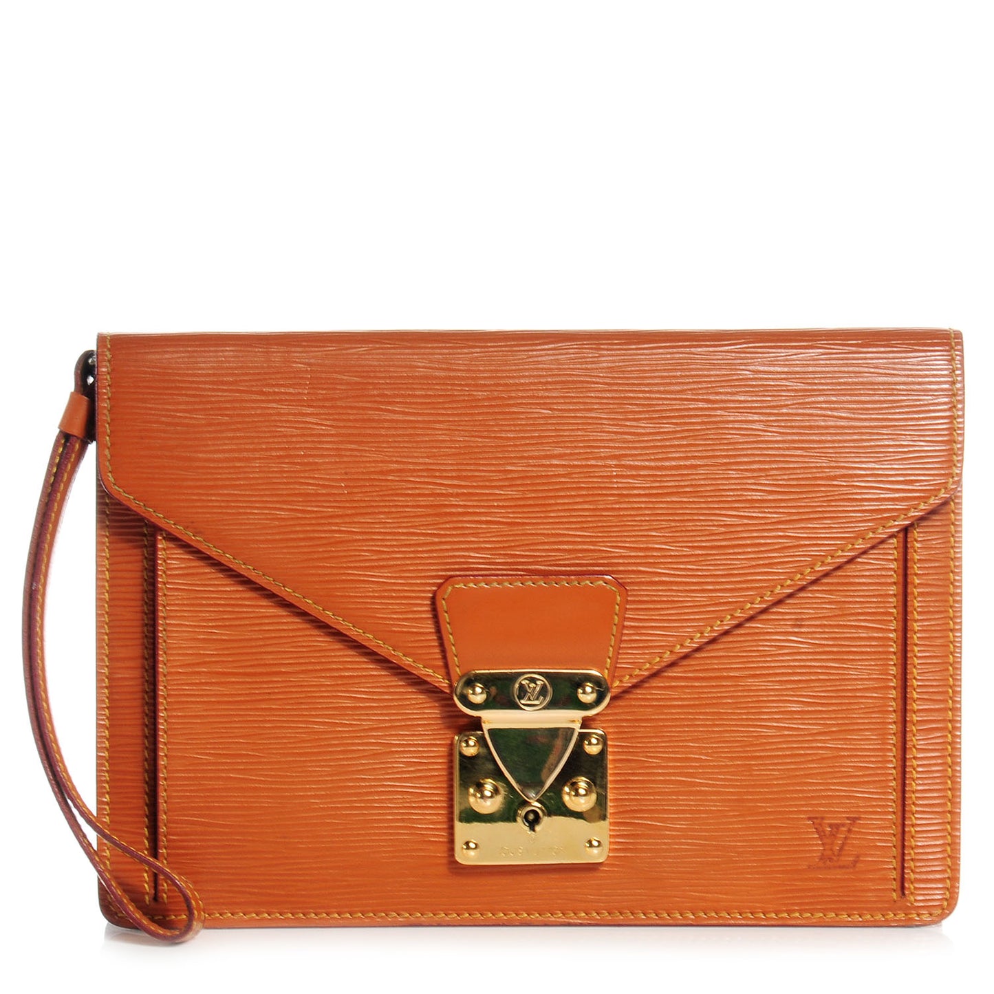 Epi Pochette Sellier Dragonne Cipango