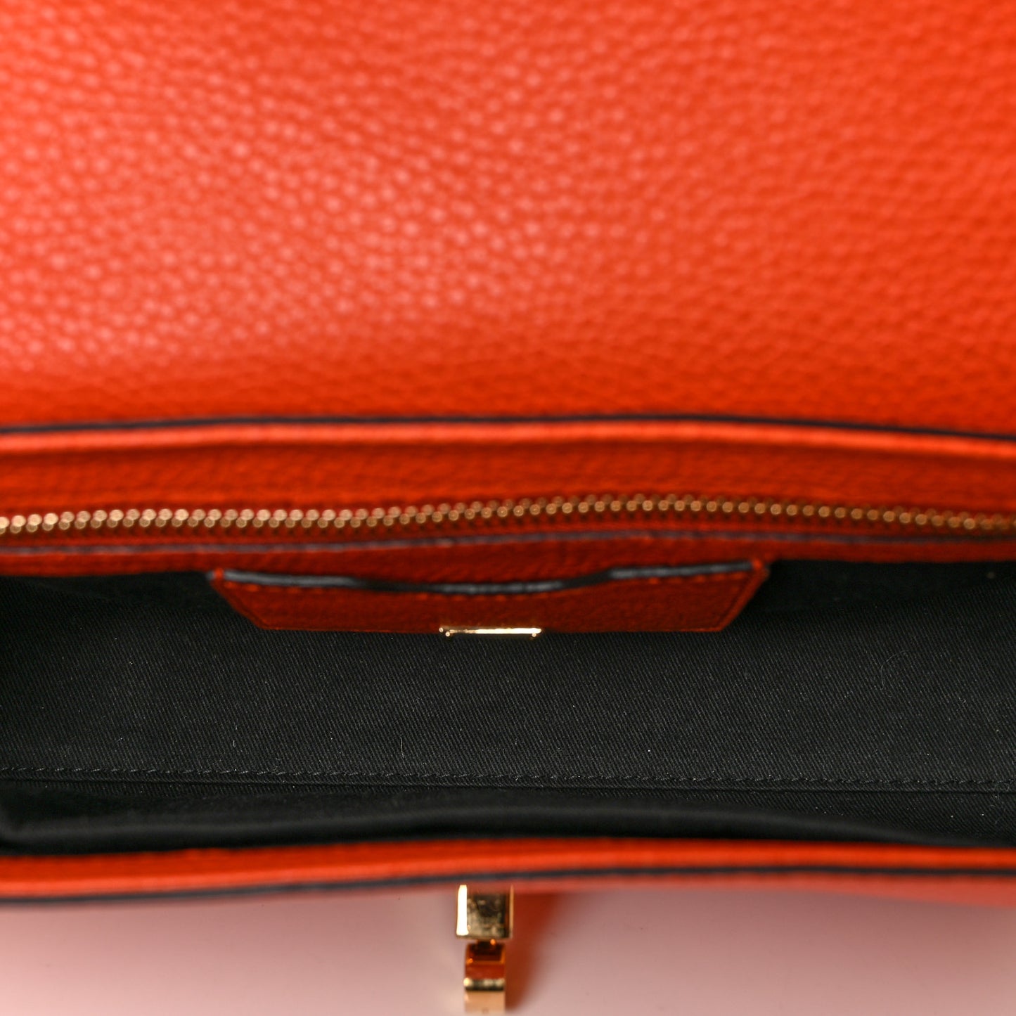 Calfskin Mini Miss Bonita Satchel Arancio