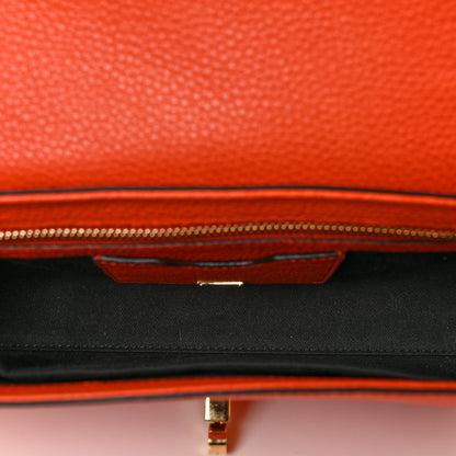 Dolce & Gabbana Calfskin Mini Miss Bonita Satchel Arancio 4 of 7