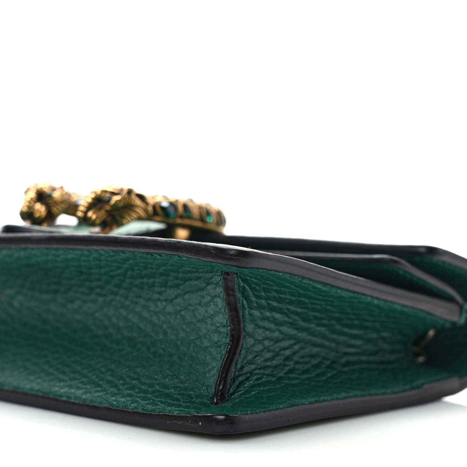 Gucci Calfskin Super Mini Dionysus Shoulder Bag Emerald 8 of 8