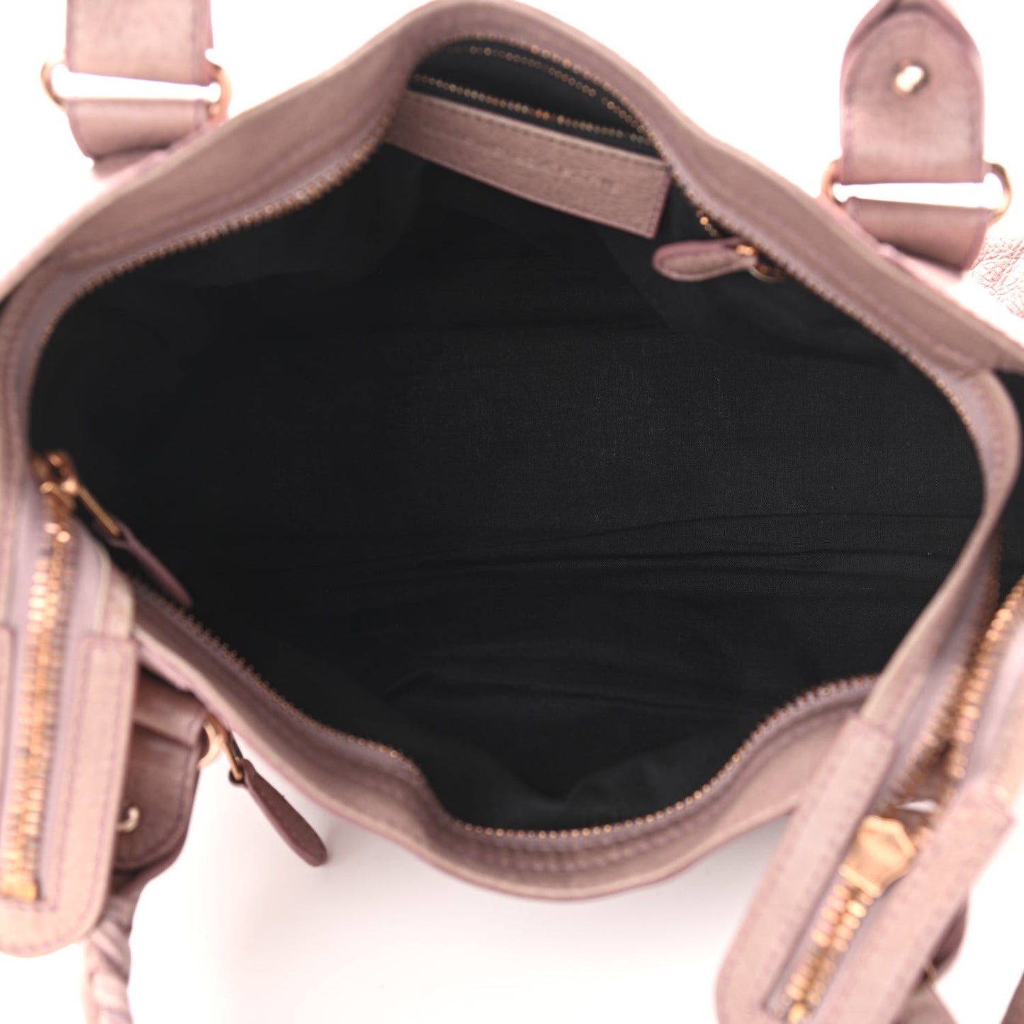 Agneau Giant 21 Rose Gold Hardware City Parme