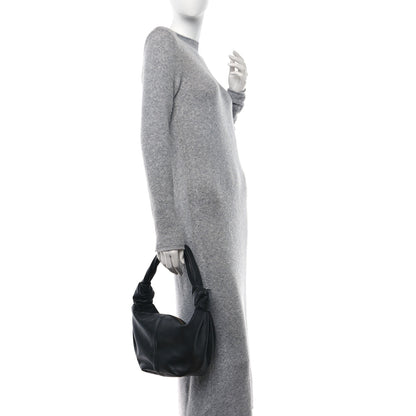 Bottega Veneta Calfskin Teen Double Knot Hobo Black 2 of 11