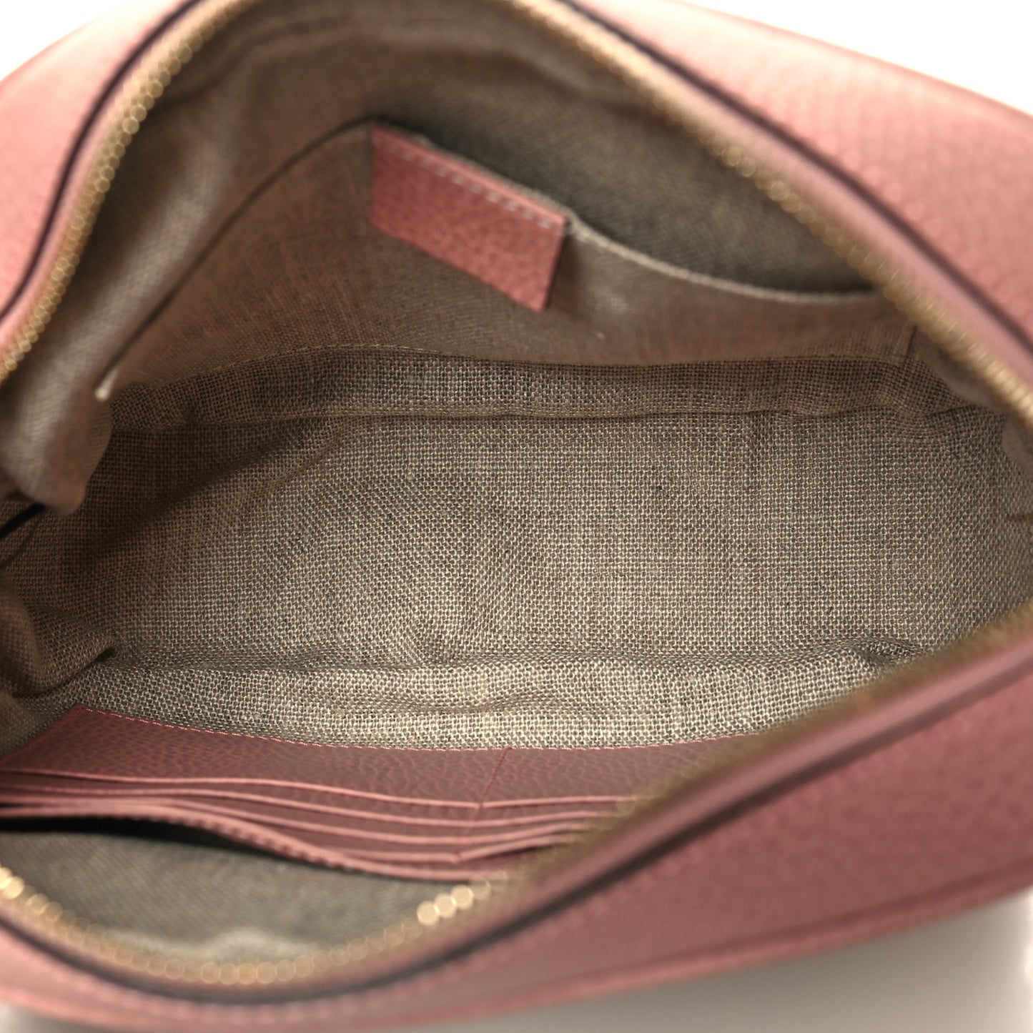 Monogram Mini Bree Messenger Bag Beige Soft Pink
