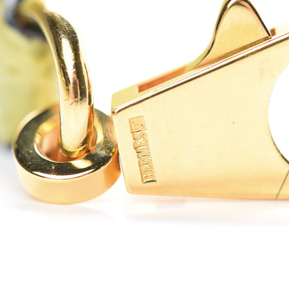 Hermes Shiny Alligator Kelly Sellier 32 Vert Chartreuse 37 of 40