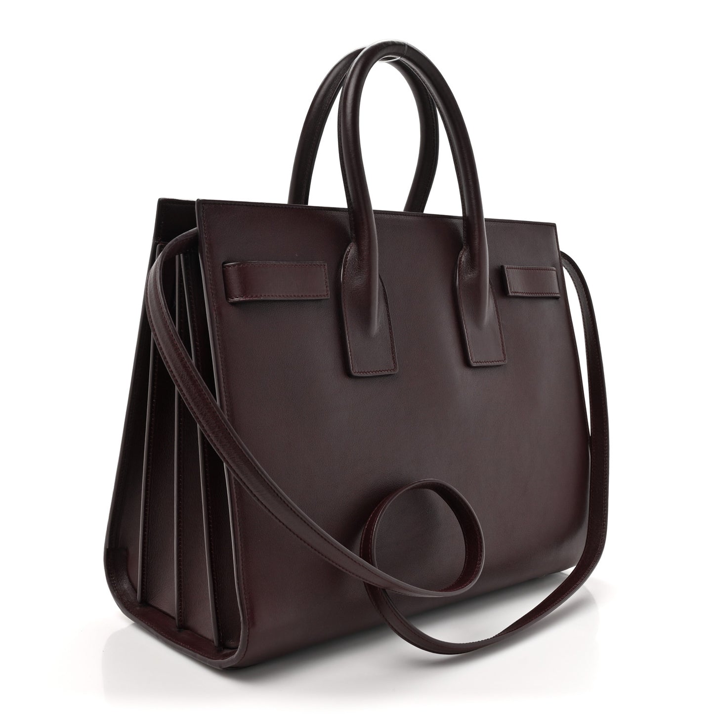 Calfskin Small Sac De Jour Bordeaux