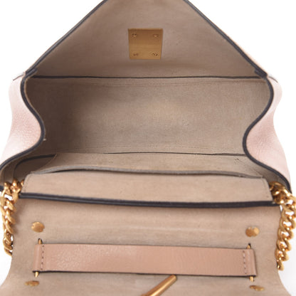 Chloe Grained Goatskin Drew Shoulder Bag Biscotti Beige 5 of 8
