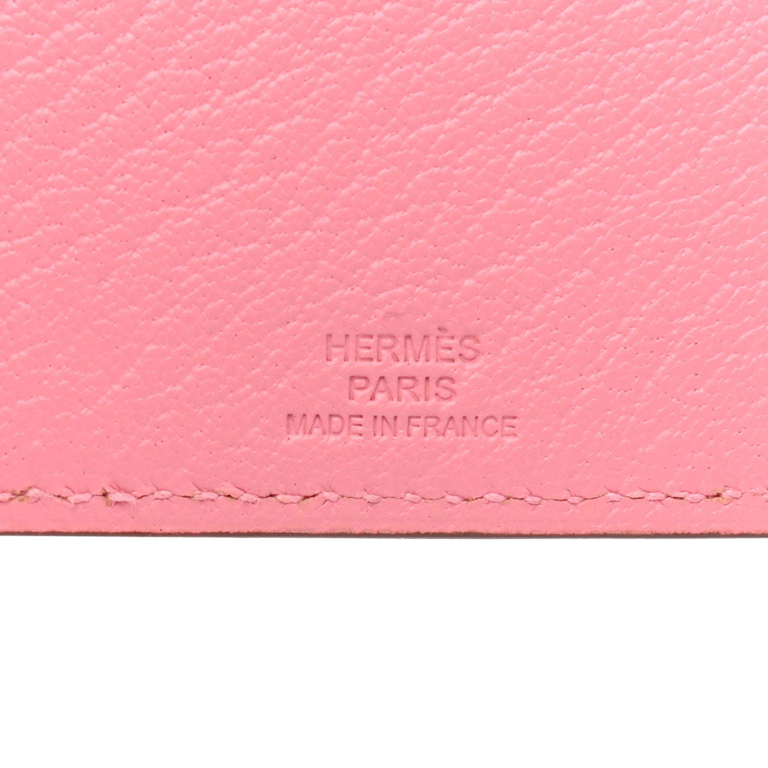 Hermes Chevre Mysore Tarmac PM Passport Holder Rose Confetti 6 of 7