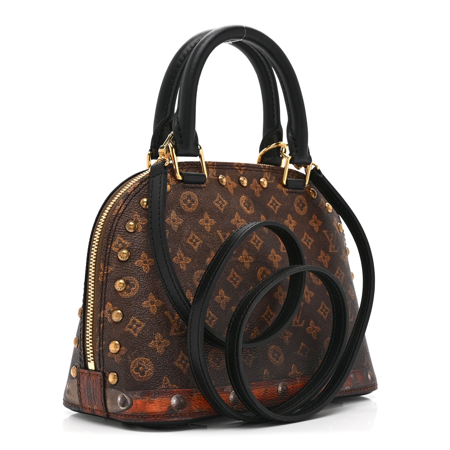 Louis Vuitton Transformed Monogram Time Trunk Alma BB 3 of 9