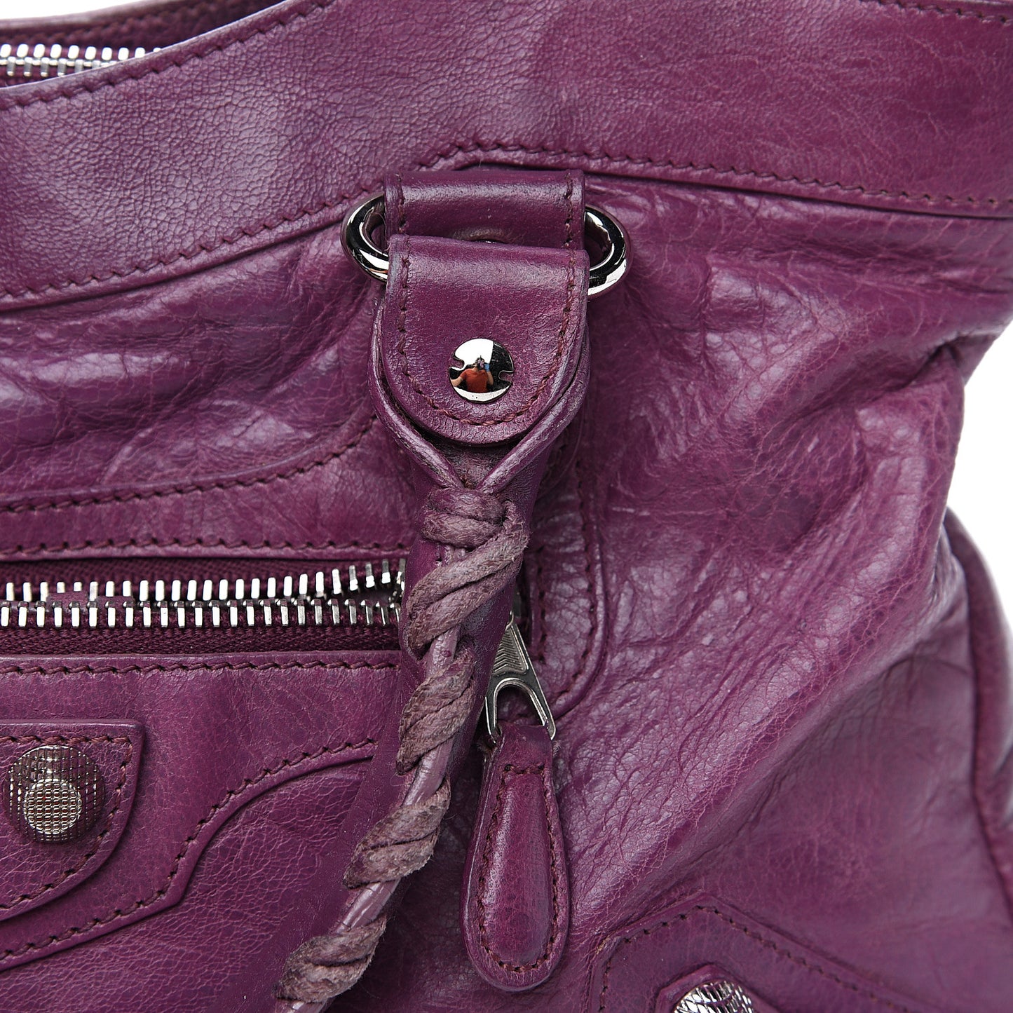 Agneau Giant 12 Silver Hardware First Murier
