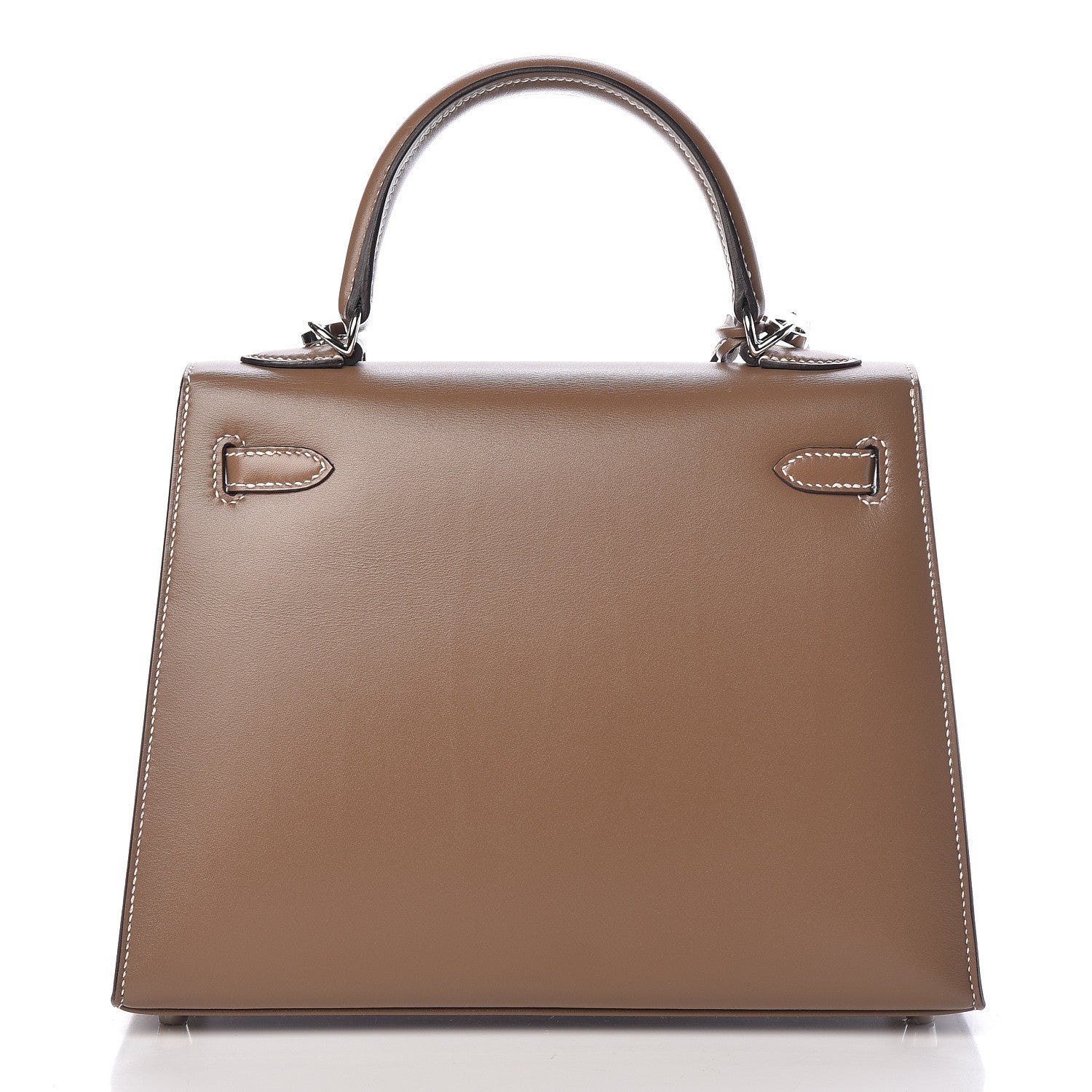 Hermes Tadelakt Kelly Sellier 25 Etoupe 4 of 35