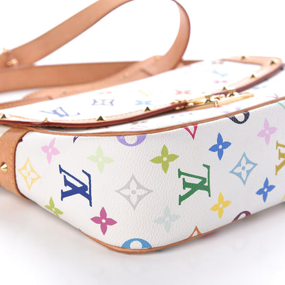 Louis Vuitton Monogram Multicolor Sologne White 7 of 8