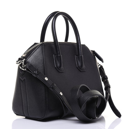 Givenchy Sugar Goatskin Mini Antigona Black 3 of 19