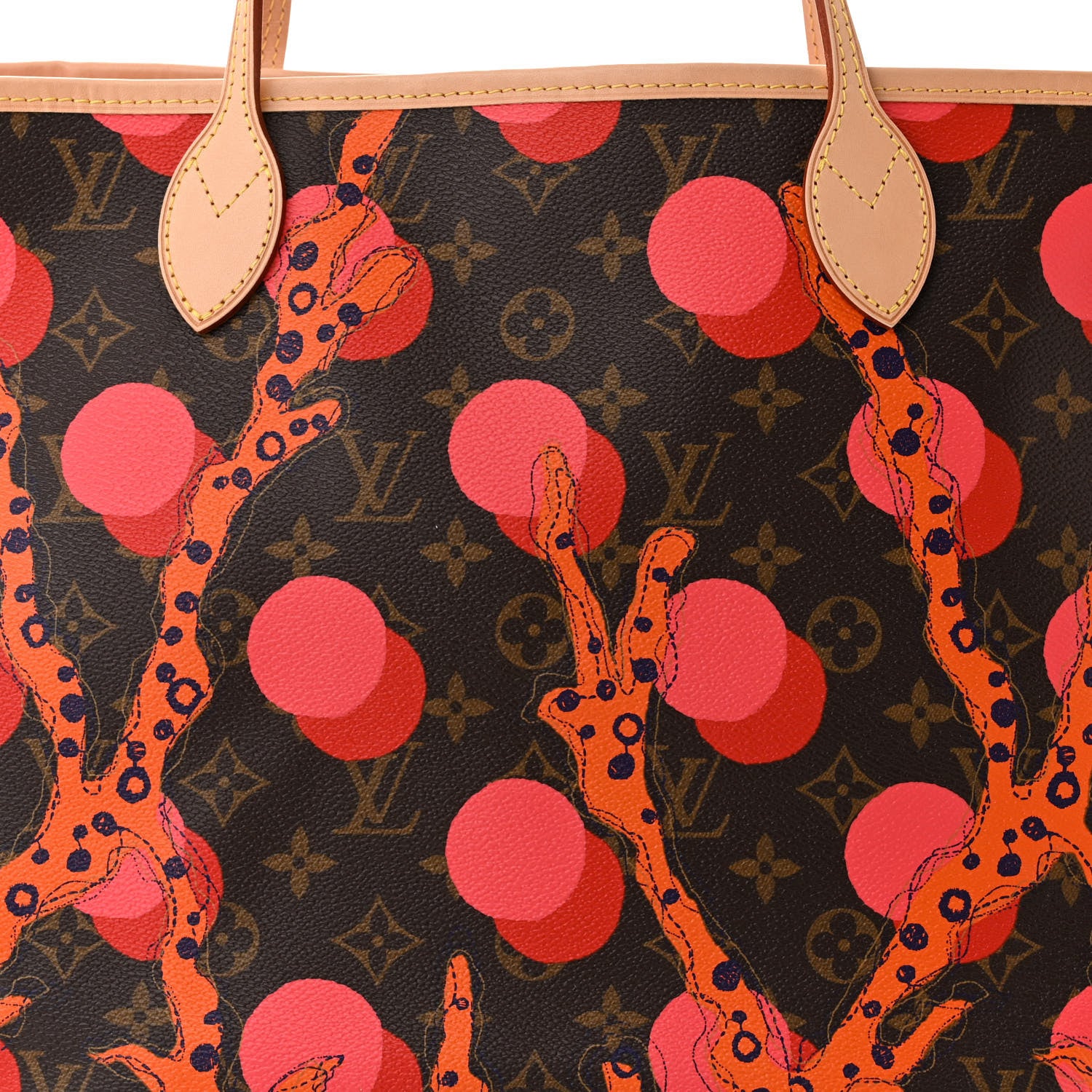 Louis Vuitton Monogram Ramages Neverfull MM 8 of 10