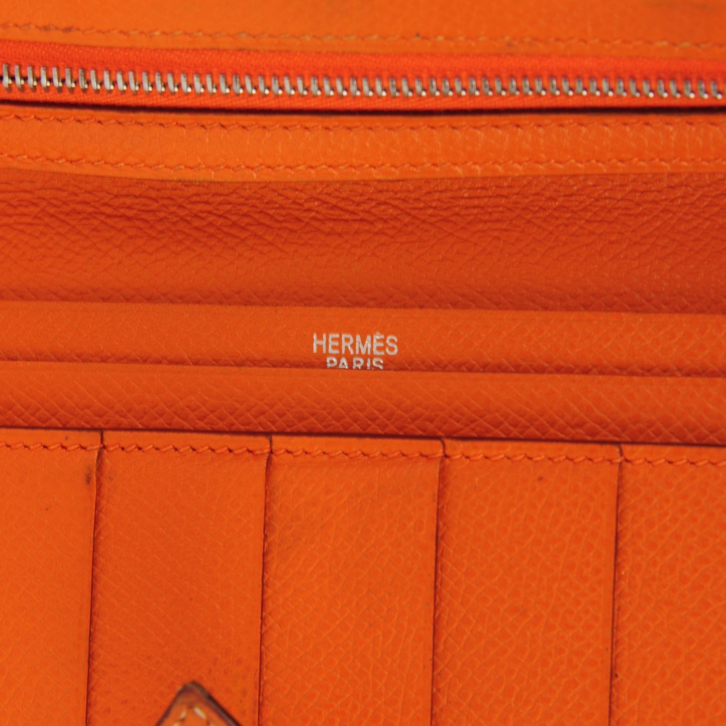 Epsom Bearn Gusset Wallet Orange