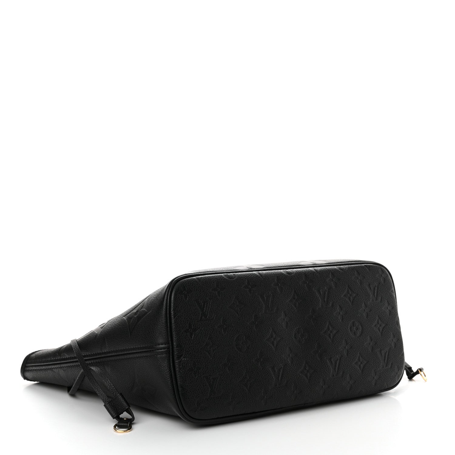 Louis Vuitton Empreinte Monogram Giant Neverfull MM Black 4 of 12
