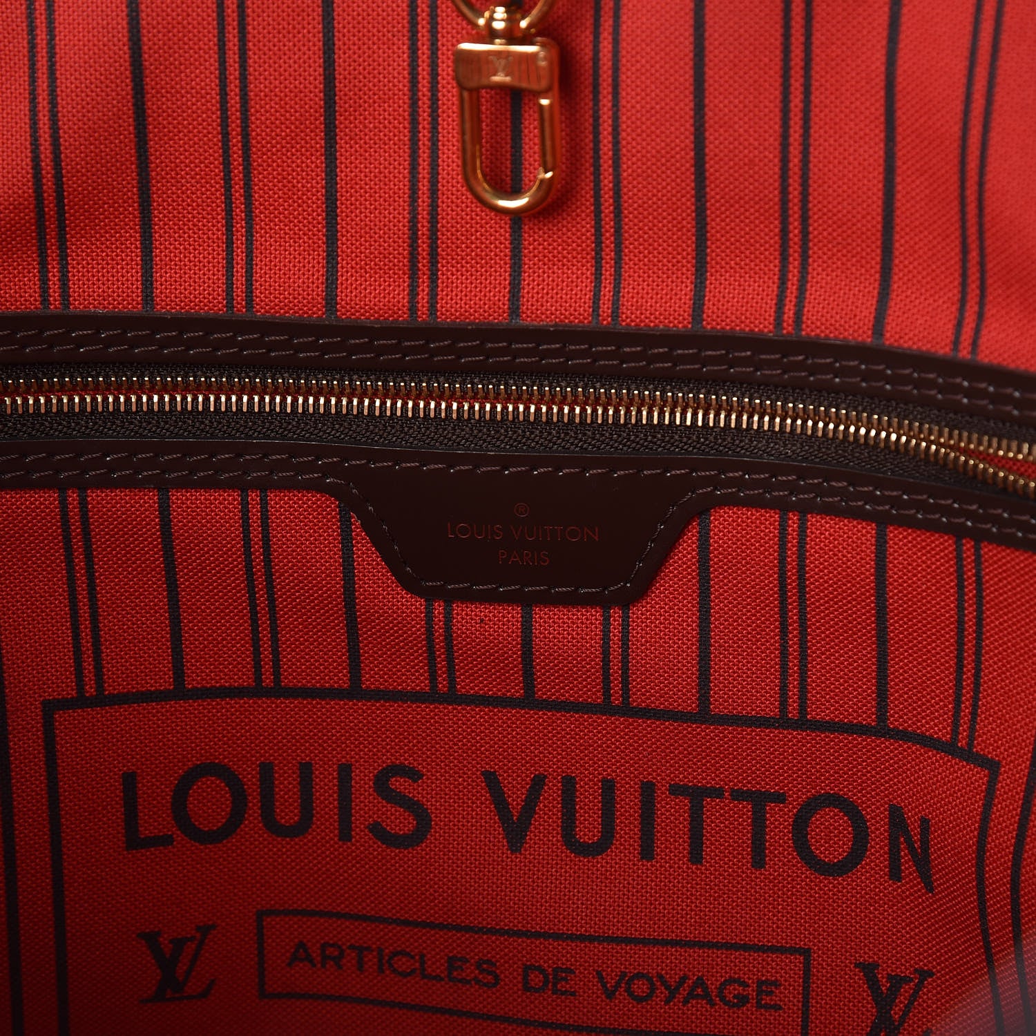 Louis Vuitton Damier Ebene Neo Neverfull MM 9 of 10