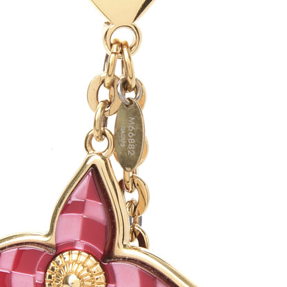 Louis Vuitton Metal Resin Mosaique Bag Charm Rouge Fauviste 4 of 4