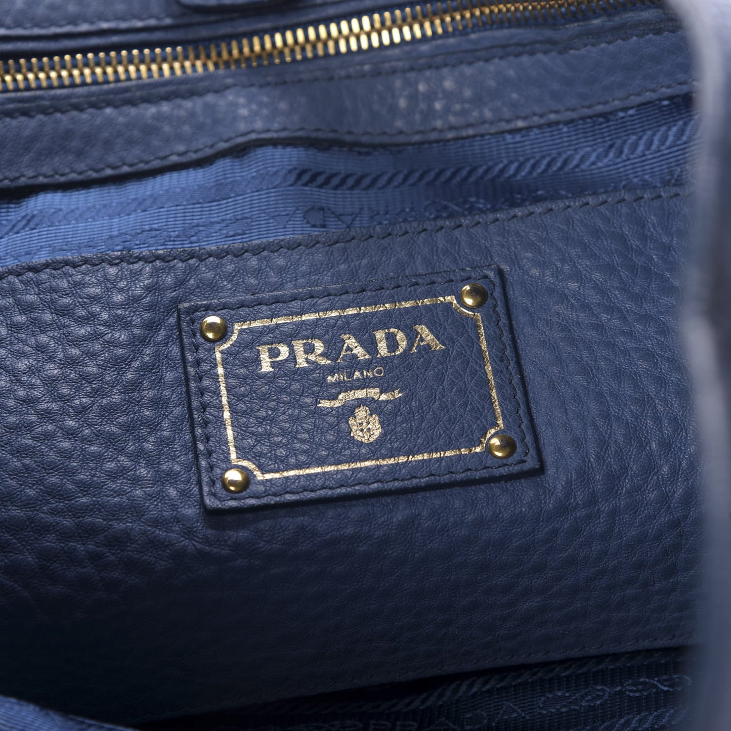 Vitello Daino Double Pocket Hobo Cobalto