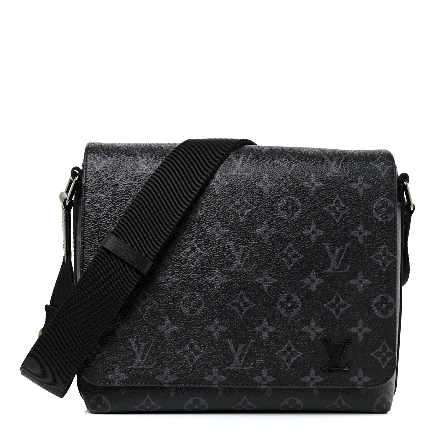 Louis Vuitton Monogram Eclipse District PM Black 1 of 15