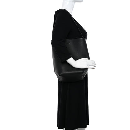 The Row Grained Calfskin Medium N/S Park Tote Black 2 of 9