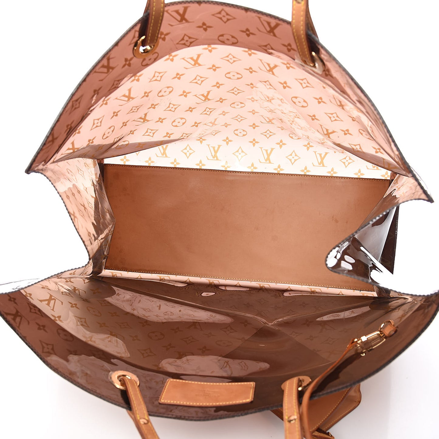 Vinyl Monogram Ambre Sac Cabas GM